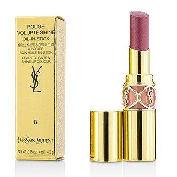 Rouge Volupte Shine - # 8 Pink In Confidence/ Pink Blouson