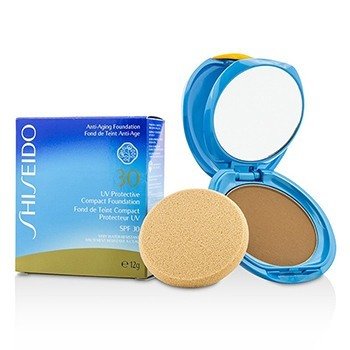 UV Protective Compact Foundation SPF 30 (Case+Refill) - # Dark Beige