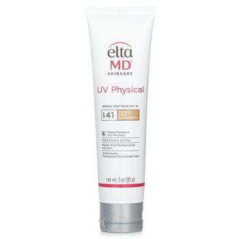 UV Physical Water-Resistant Facial Sunscreen SPF 41 (Tinted) - For Extra-Sensitive & Post-Procedure Skin