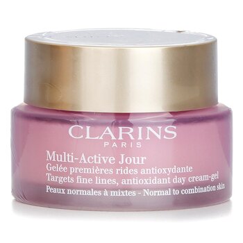 Clarins Multi-Active Day Targets Fine Lines Antioxidant Day Cream-Gel - For Normal To Combination Skin