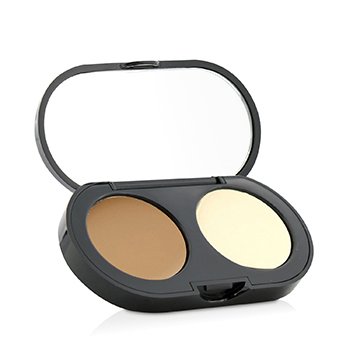 New Creamy Concealer Kit - Golden Creamy Concealer + Pale Yellow Sheer Finish Pressed Powder