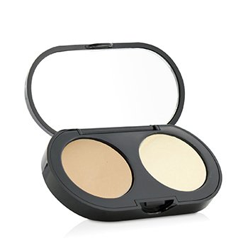 New Creamy Concealer Kit - Natural Creamy Concealer + Pale Yellow Sheer Finish Pressed Powder