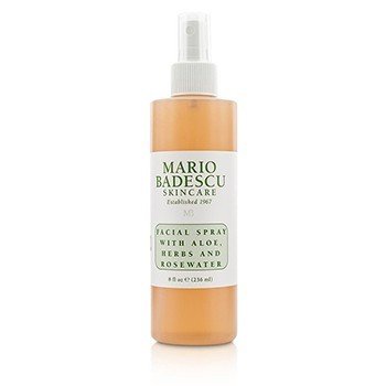 Facial Spray With Aloe, Herbs & Rosewater - For All Skin Types