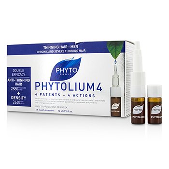 PhytoLium 4 Chronic and Severe Anti-Thinning Hair Concentrate (For Thinning Hair - Men)