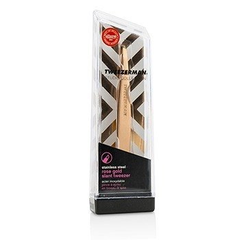 Tweezerman Slant Tweezer - Rose Gold (Studio Collection)