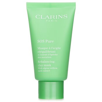Clarins SOS Pure Rebalancing Clay Mask with Alpine Willow - Combination to Oily Skin