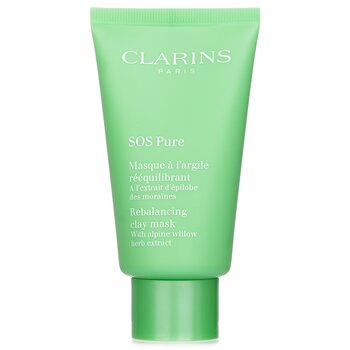 Clarins SOS Pure Rebalancing Clay Mask with Alpine Willow - Combination to Oily Skin