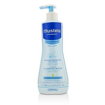 Mustela No Rinse Cleansing Water (Face & Diaper Area) - For Normal Skin(Random Packaging)