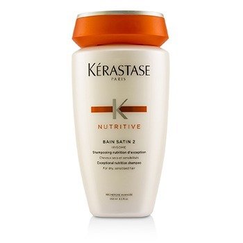 Kerastase Nutritive Bain Satin 2 Exceptional Nutrition Shampoo (For Dry, Sensitised Hair)