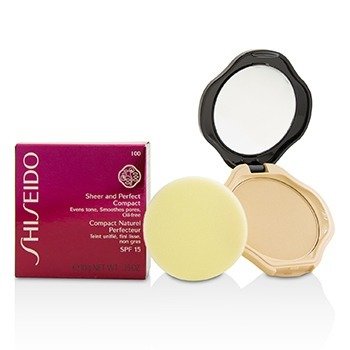 Shiseido Sheer & Perfect Compact Foundation SPF15 - #I00 Very Light Ivory