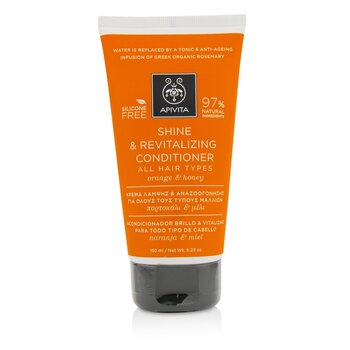 Apivita Shine & Revitalizing Conditioner with Orange & Honey