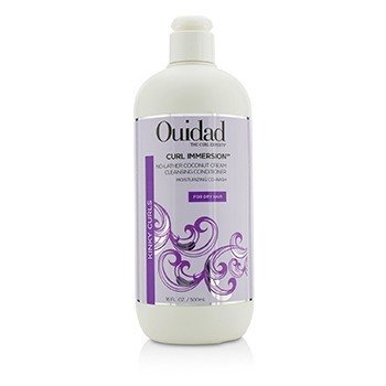 Ouidad Curl Immersion No-Lather Coconut Cream Cleansing Conditioner (Kinky Curls)