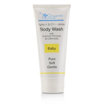 The Organic Pharmacy Apricot & Chamomile Body Wash - For Baby