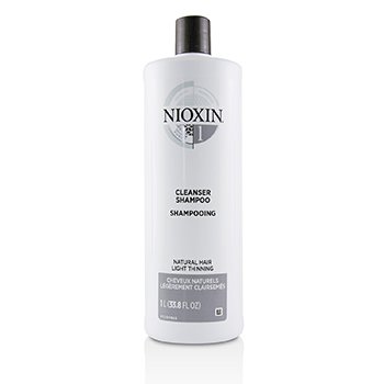 Nioxin Derma Purifying System 1 Cleanser Shampoo (Natural Hair, Light Thinning)