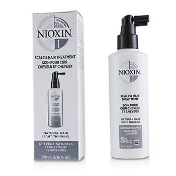 Nioxin Diameter System 1 Scalp & Hair Treatment (Natural Hair, Light Thinning) (Random Packaging)
