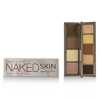 Naked Skin Shapeshifter Contour, Color Correct, Highlight Palette - # Medium Dark Shift