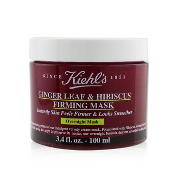 Kiehls Ginger Leaf & Hibiscus Firming Mask