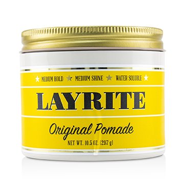 Layrite Original Pomade (Medium Hold, Medium Shine, Water Soluble)