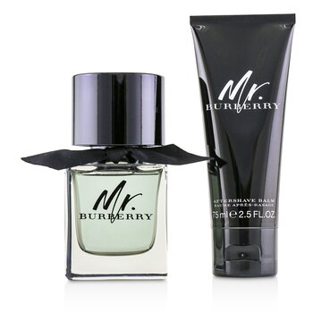 Mr. Burberry Coffret: Eau De Toilette Spray 50ml/1.6oz + After Shave Balm 75ml/2.5oz