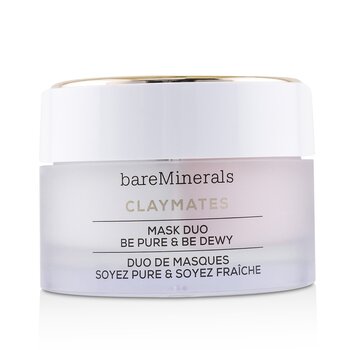 BareMinerals Claymates Be Pure & Be Dewy Mask Duo