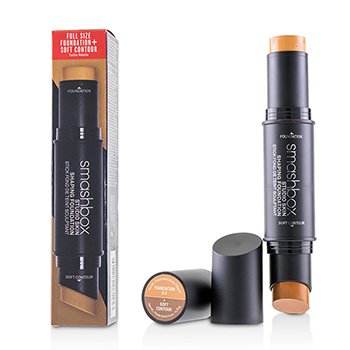 Studio Skin Shaping Foundation + Soft Contour Stick - # 3.3 Warm Medium Beige