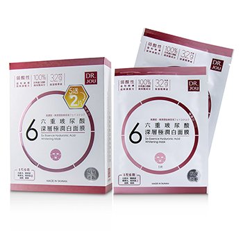 DR. JOU (By Dr. Morita) Six Essence Hyaluronic Acid Whitening Mask