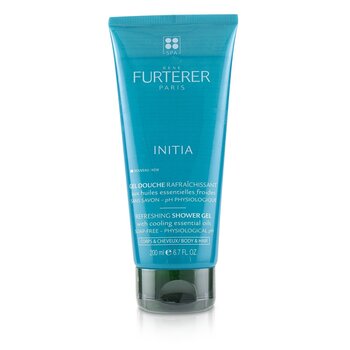 Initia Refreshing Shower Gel - Soap-Free - Physiological pH (Body & Hair)