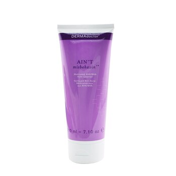 Ain't Misbehavin' Medicated AHA/BHA Acne Cleanser (For Oily, Blemish-Prone or Combination Skin)