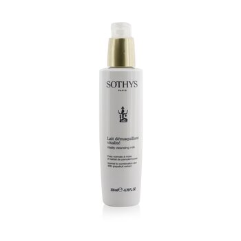 Sothys Vitality Cleansing Milk - For Normal to Combination Skin , With Grapefruit Extract