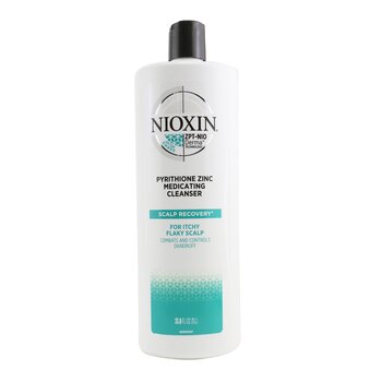 Nioxin Scalp Recovery Pyrithione Zinc Medicating Cleanser (For Itchy Flaky Scalp) (Random Packaging)