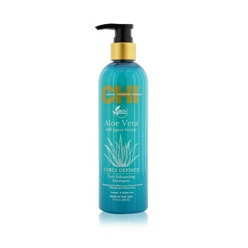 CHI Aloe Vera with Agave Nectar Curls Defined Curl Enhancing Shampoo