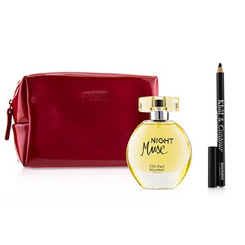 Night Muse Coffret: Eau De Parfum Spray 50ml/1.6oz + Khol & Contour Eyeliner Pencil - #001 Noir-Issime 1.2g/0.04oz + Glossy Bag
