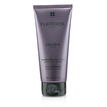 Rene Furterer Okara Silver Silver Radiance Ritual Toning Shampoo (Gray, White Hair)