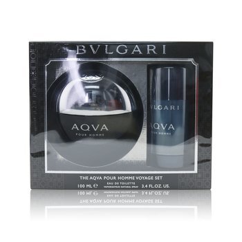 Aqva Pour Homme Coffret: Eau De Toilette Spray 100ml/3.4oz + Deodorant  Stick 75ml/2.7oz