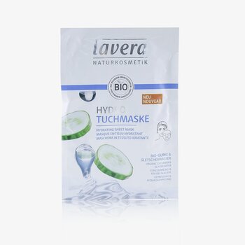 Lavera Sheet Mask - Hydrating (With Organic Cucumber & Glacier Water)