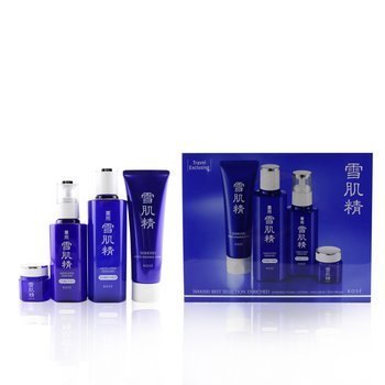 Sekkisei Best Selection Enriched Set: Washing Foam 130g+Enriched Lotion 200ml+Enriched Emulsion 140ml+Eye Cream 20g