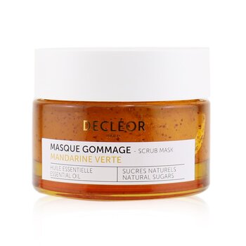 Green Mandarin Glow Scrub Mask