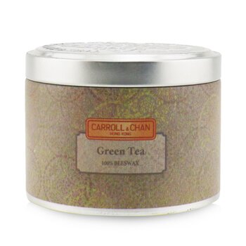 The Candle Company (Carroll & Chan) 100% Beeswax Tin Candle - Green Tea