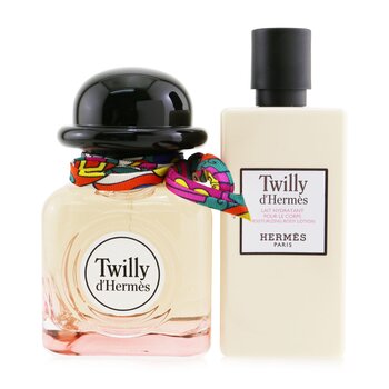 Twilly D'Hermes Coffret: Eau De Parfum Spray 85ml/2.87oz + Moisturizing Body Lotion 80ml/2.7oz