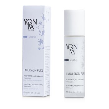Yonka Specifics Emulsion Pure With 5 Essential Oils - Purifying, Revitalizing (For Blemishes)