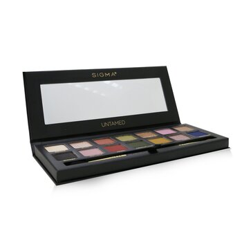 Untamed Eyeshadow Palette With Dual Ended Brush (14x Eyeshadow + 1x Dual Ended Brush)