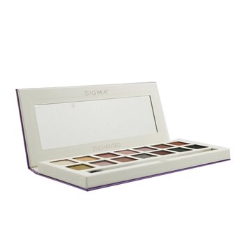 Sigma Beauty Enchanted Eyeshadow Palette (14x Eyeshadow + 1x Dual Ended Brush)