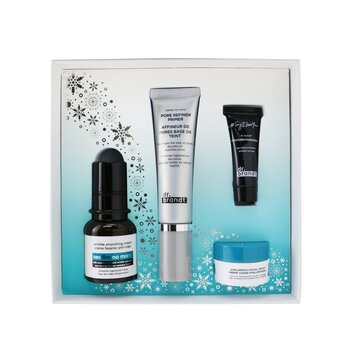 Skincare Wishlist Kit: Pore Refiner Primer 30ml+ Wrinkle Smoothing Cream 15g+ Microdermabrasion 7.5g+ Hyaluronic Cream 10g