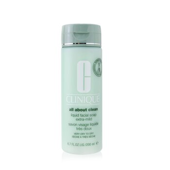 Clinique All About Clean Liquid Facial Soap Extra-Mild - Very Dry to Dry Skin