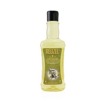 Reuzel 3-In-1 Tea Tree Shampoo Conditioner Body Wash