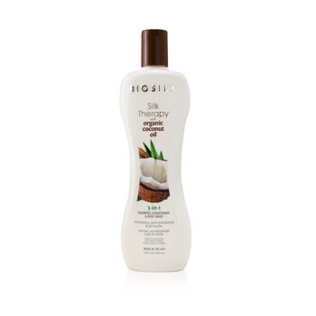 Silk Therapy with Coconut Oil 3-In-1 Shampoo, Conditioner & Body Wash