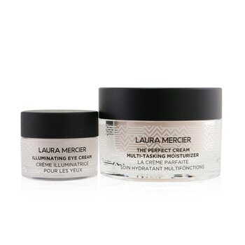 Laura Mercier The Perfect Cream & Eye Cream Duet Set: The Perfect Cream 50g + Illuminating Eye Cream 15g