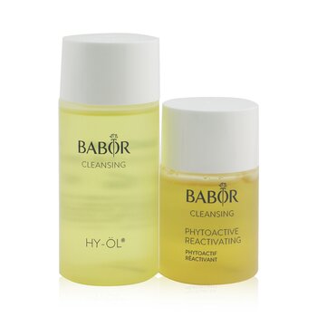 CLEANSING Travel Set: HY-ÖL 50ml/1.69oz+ Phytoactive Reactivating 30ml/1oz