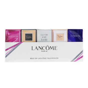The Best Of Lancome Fragrance Miniature Coffret: Tresor, Hypnose, Miracle, Tresor In Love, La Vie EST Belle