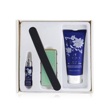 ERDA Total Care Kit For nails & Hands Kit: Cuticle Oil 10ml + Hand & Nail Cream 100ml + Nail File 1pc + Nail Buffer